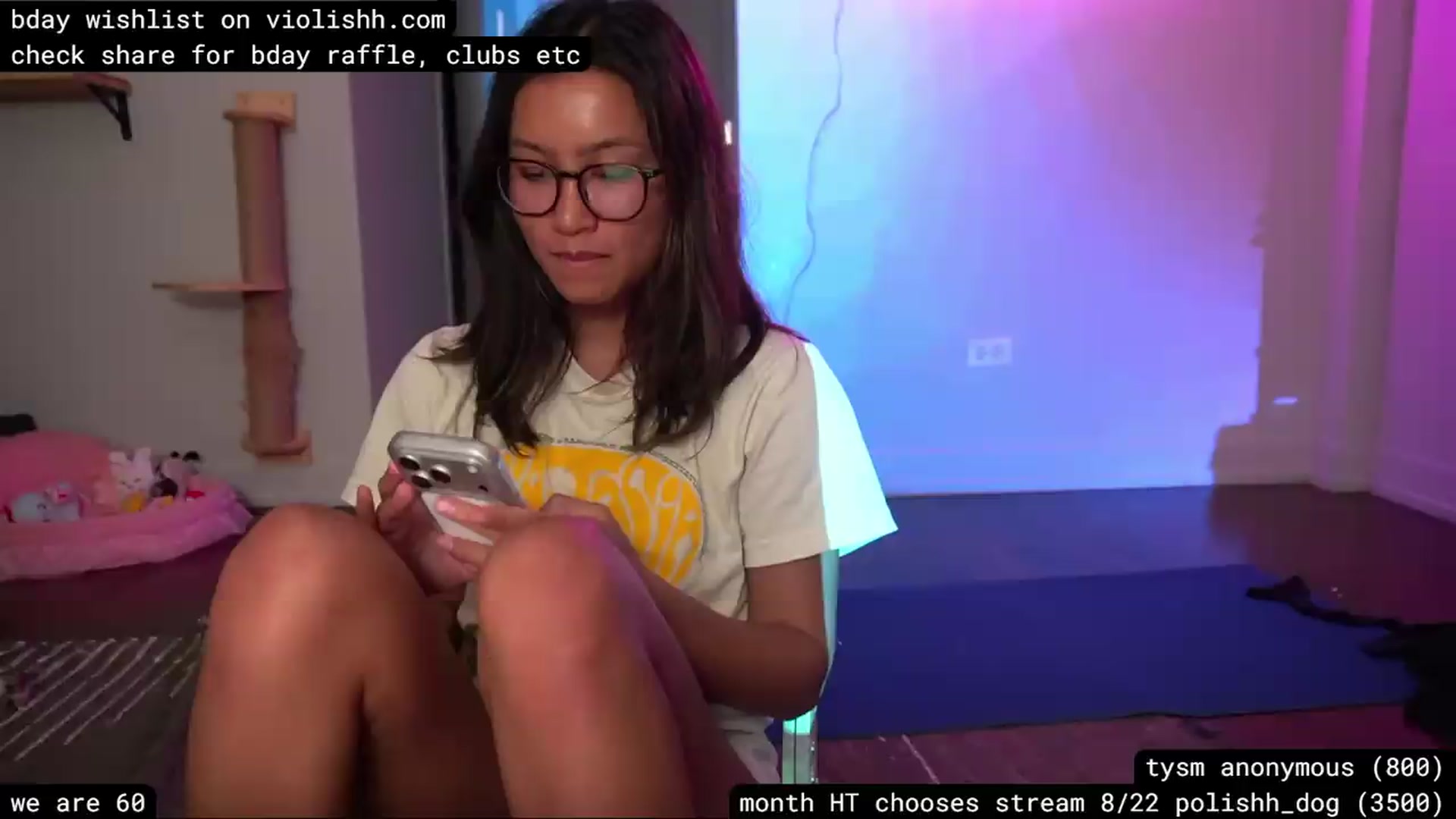 Gallery image thumbnail from violishh's myfreecams stream on, 08/09/2026, 07:46 image 14 of 20