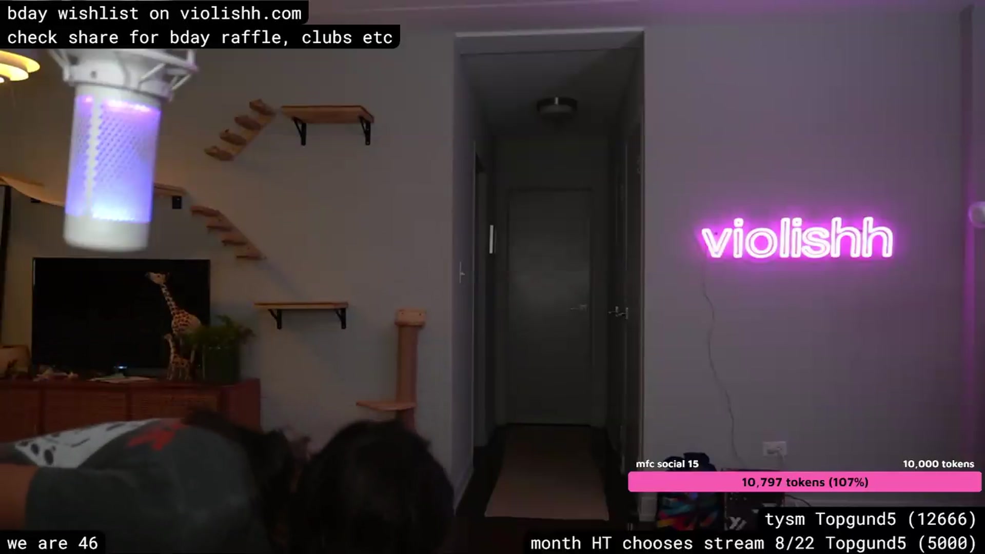Gallery image thumbnail from violishh's myfreecams stream on, 08/10/2026, 05:18 image 2 of 20