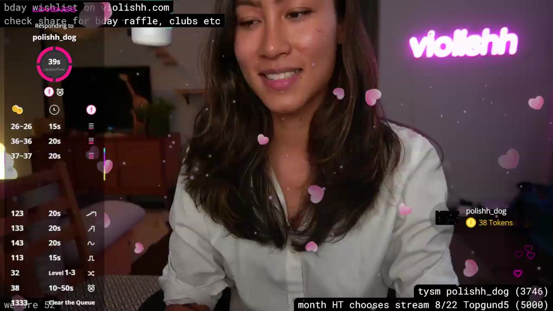 Gallery image thumbnail from violishh's myfreecams stream on, 08/11/2026, 01:59 image 16 of 20