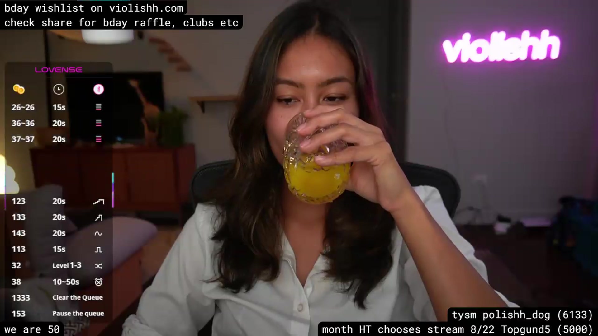 Gallery image thumbnail from violishh's myfreecams stream on, 08/11/2026, 02:54 image 9 of 20