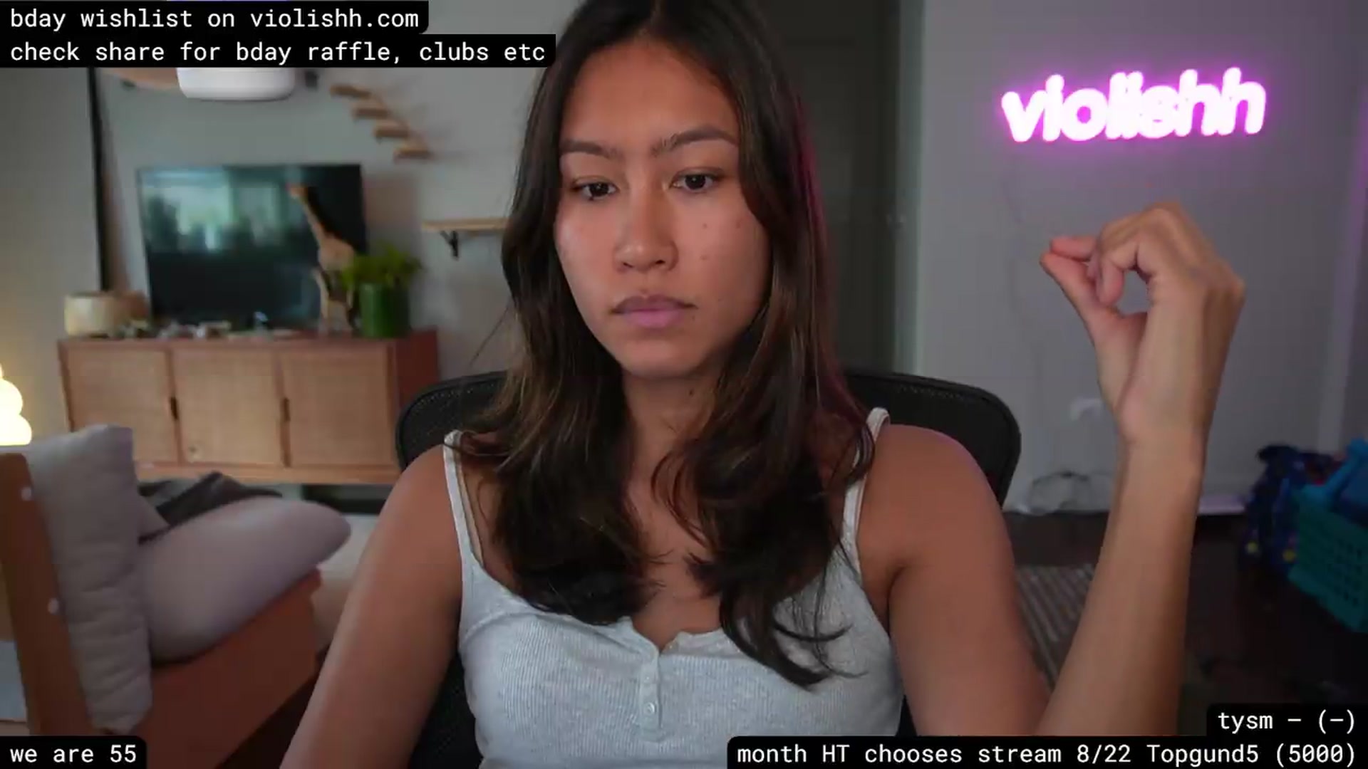 Gallery image thumbnail from violishh's myfreecams stream on, 08/11/2026, 18:51 image 14 of 20