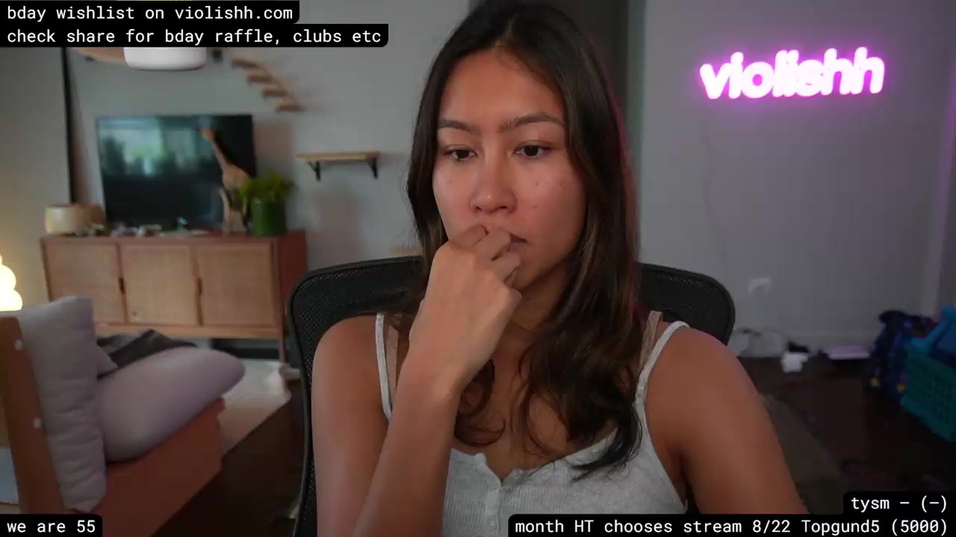Gallery image thumbnail from violishh's myfreecams stream on, 08/11/2026, 18:51 image 10 of 20