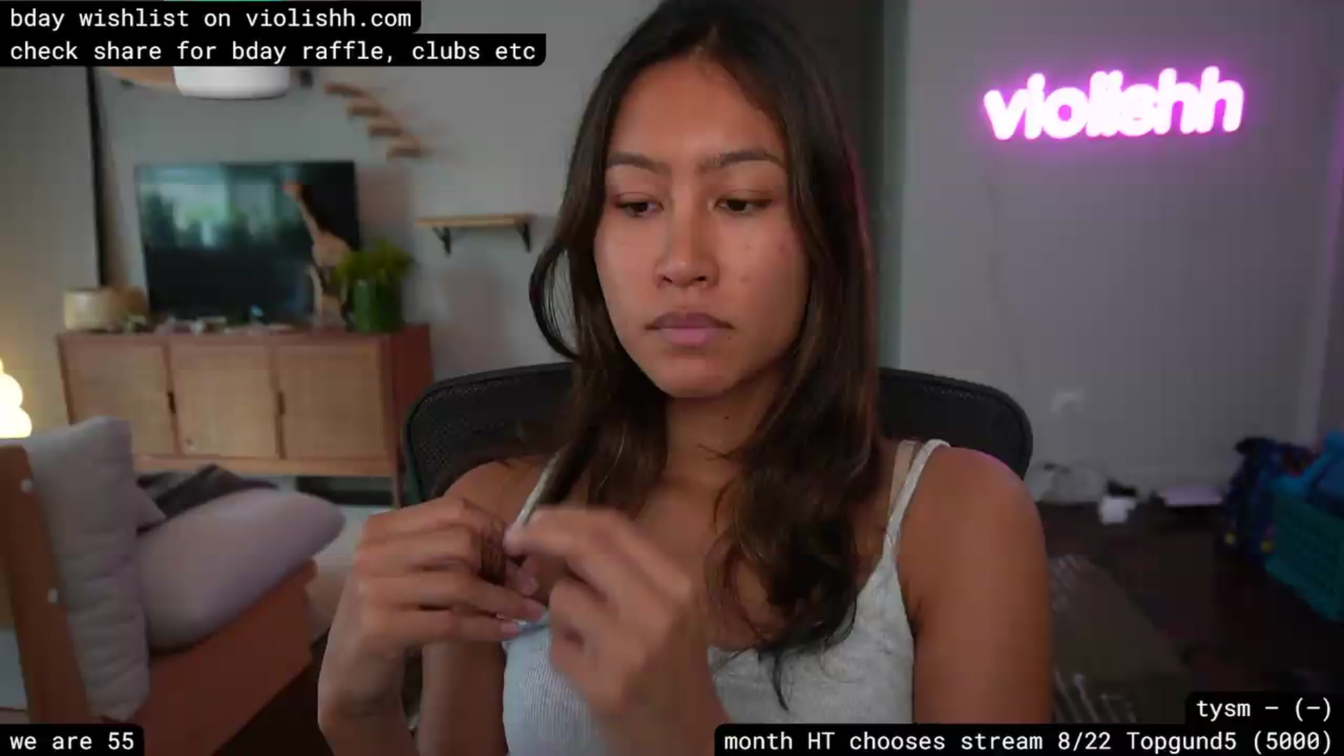 Gallery image thumbnail from violishh's myfreecams stream on, 08/11/2026, 18:51 image 9 of 20