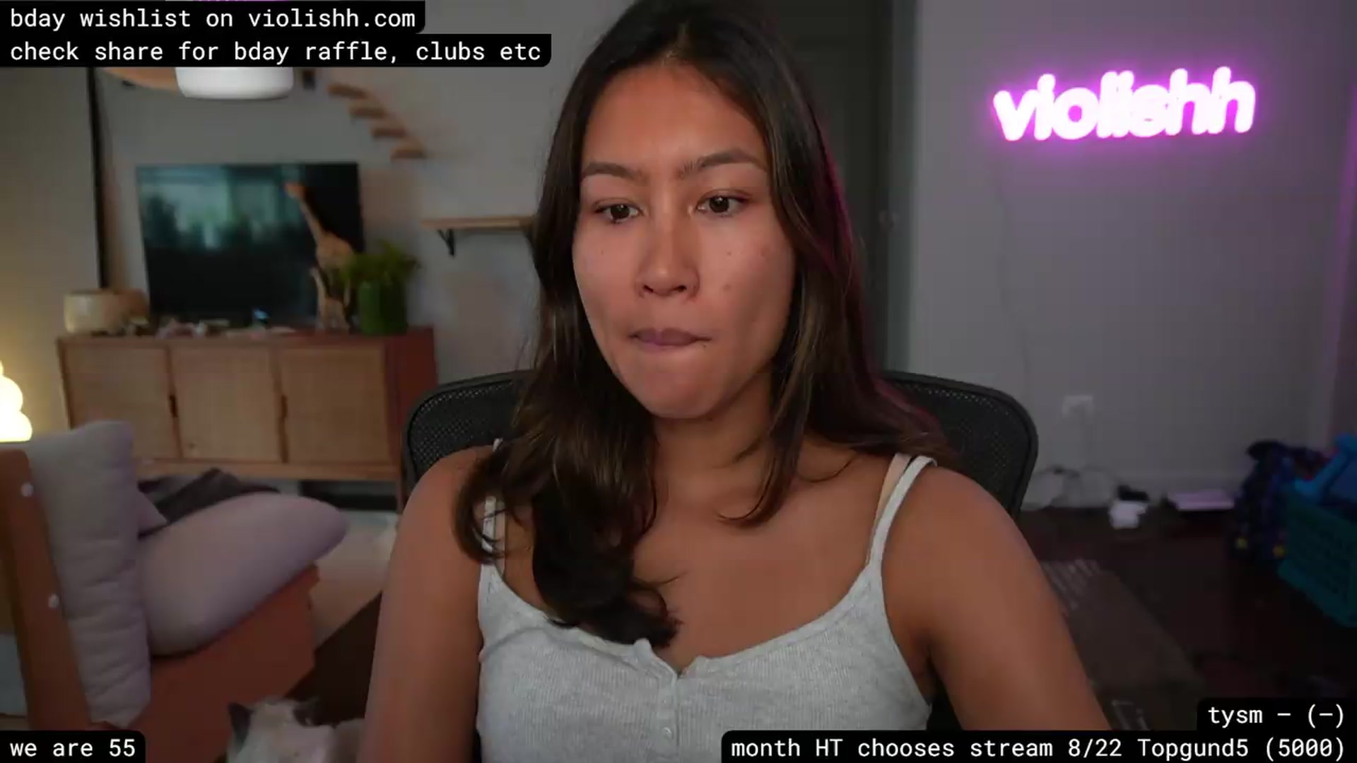 Gallery image thumbnail from violishh's myfreecams stream on, 08/11/2026, 18:51 image 5 of 20