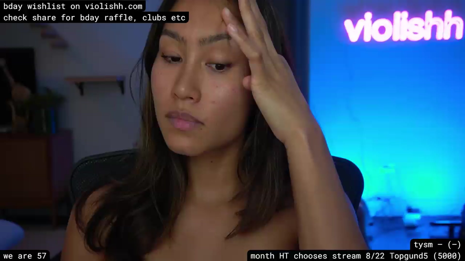 Gallery image thumbnail from violishh's myfreecams stream on, 08/12/2026, 03:00 image 4 of 20