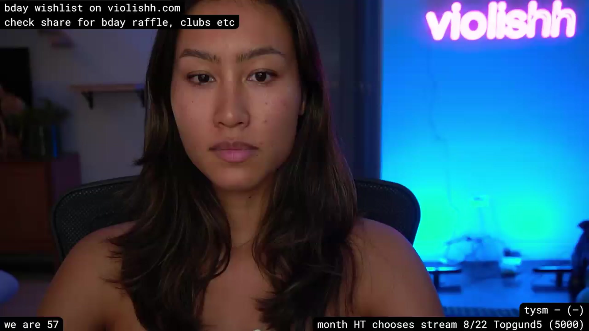 Gallery image thumbnail from violishh's myfreecams stream on, 08/12/2026, 05:31 image 1 of 20