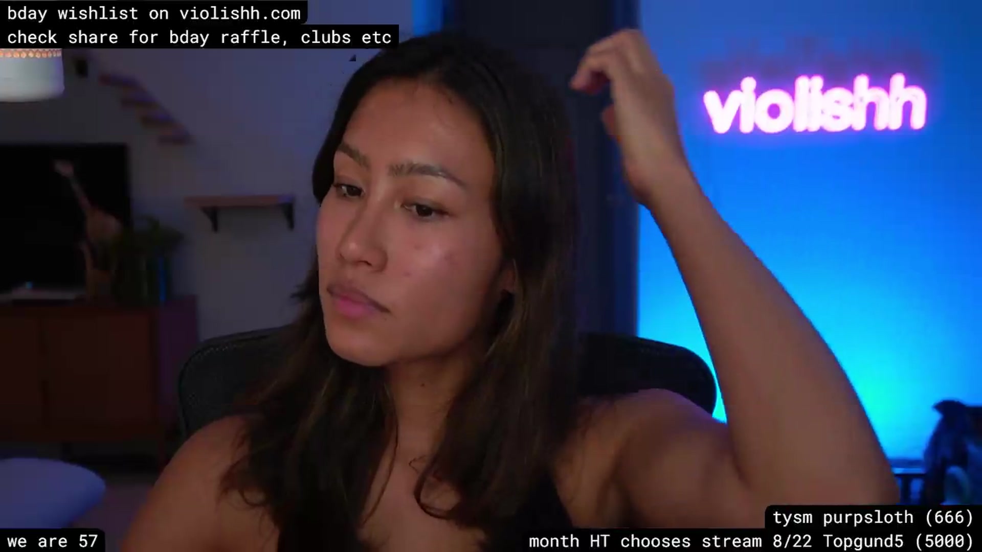 Gallery image thumbnail from violishh's myfreecams stream on, 08/12/2026, 05:31 image 16 of 20