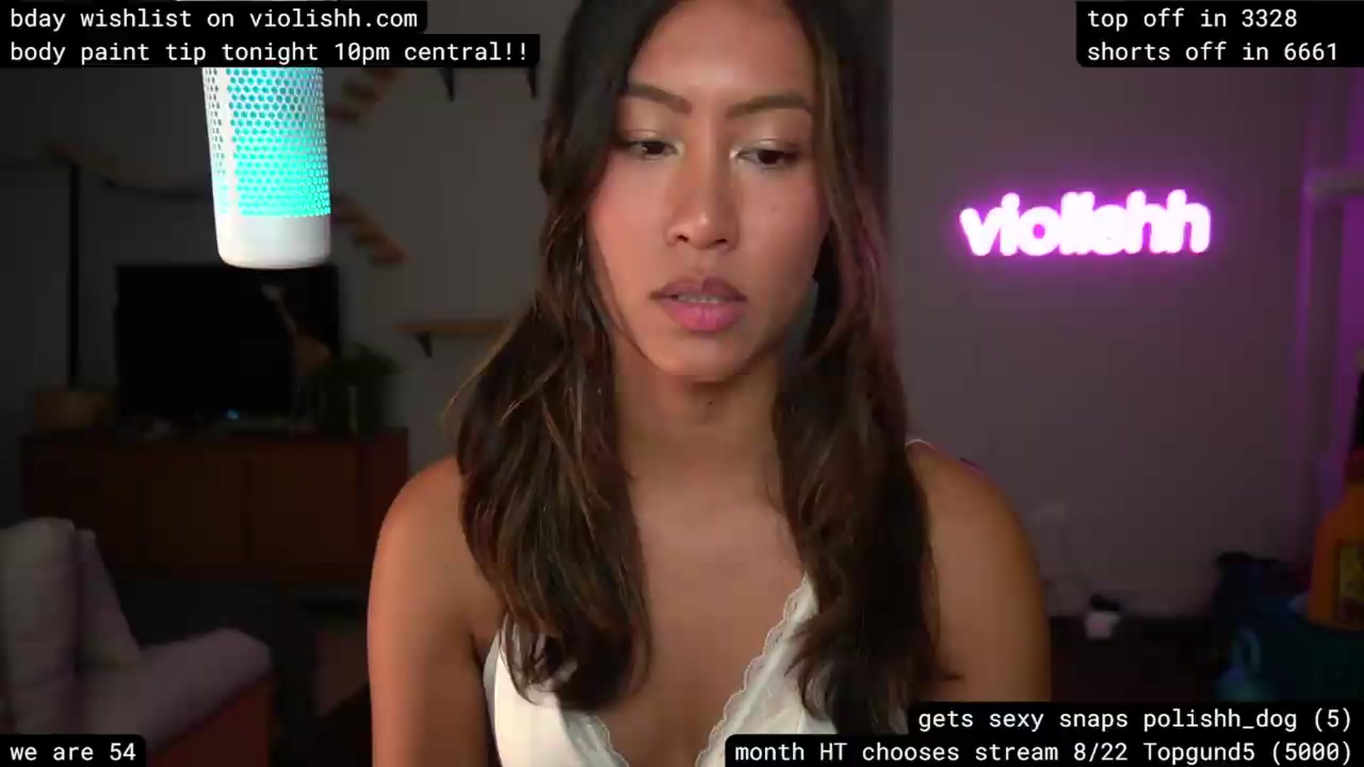 Gallery image thumbnail from violishh's myfreecams stream on, 08/15/2026, 03:28 image 20 of 20