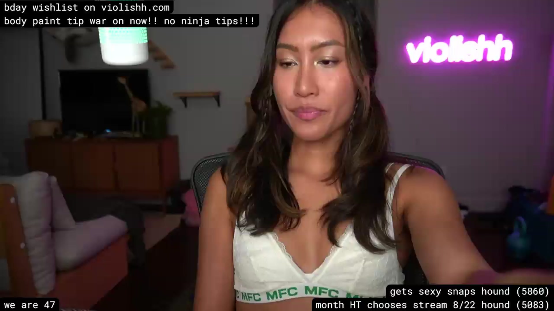 Gallery image thumbnail from violishh's myfreecams stream on, 08/15/2026, 05:36 image 20 of 20
