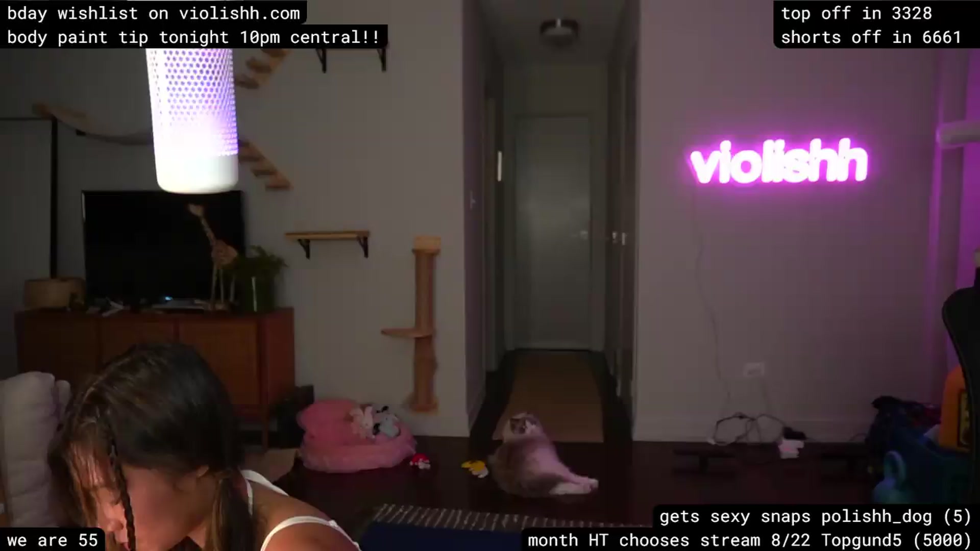 Gallery image thumbnail from violishh's myfreecams stream on, 08/15/2026, 05:36 image 2 of 20