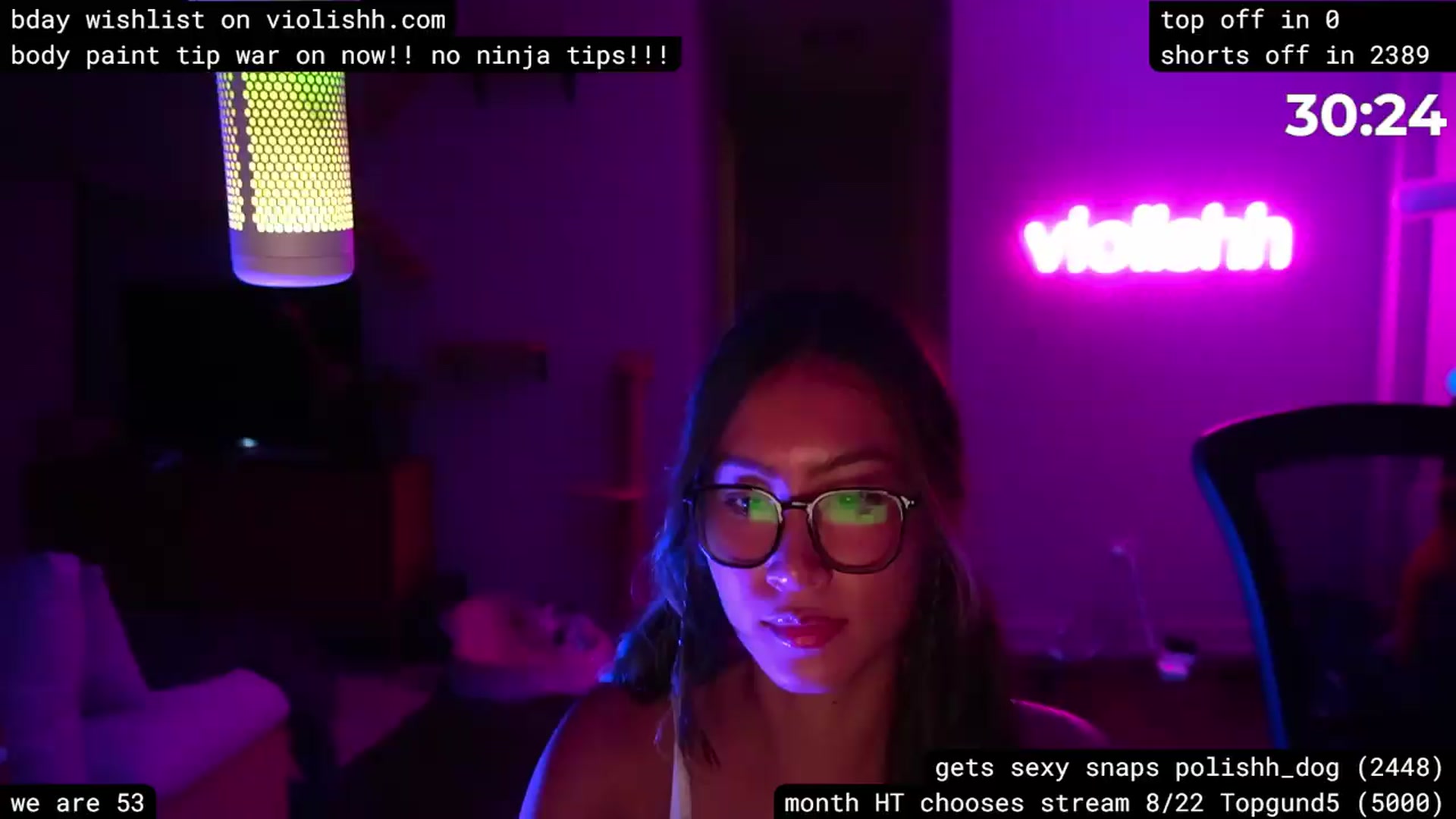 Gallery image thumbnail from violishh's myfreecams stream on, 08/15/2026, 05:36 image 6 of 20