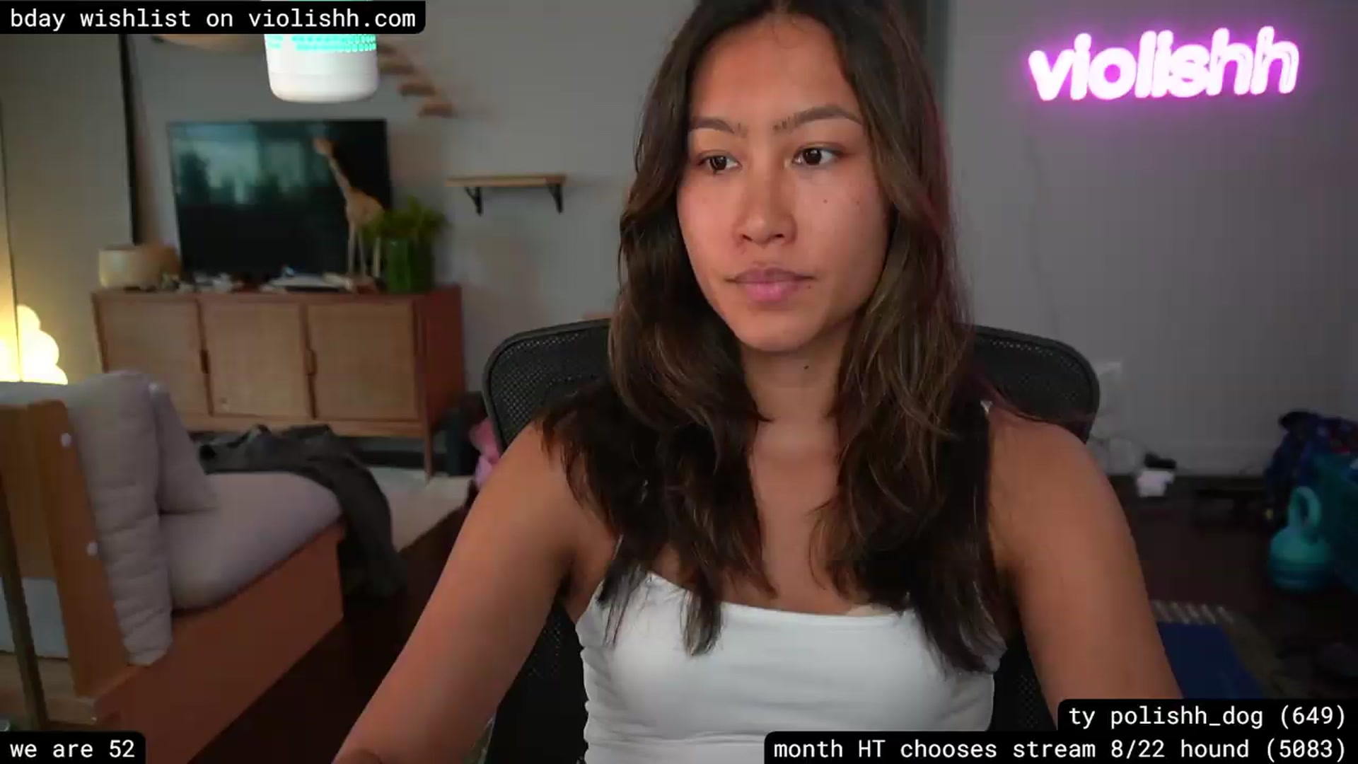 Gallery image thumbnail from violishh's myfreecams stream on, 08/15/2026, 22:51 image 18 of 20