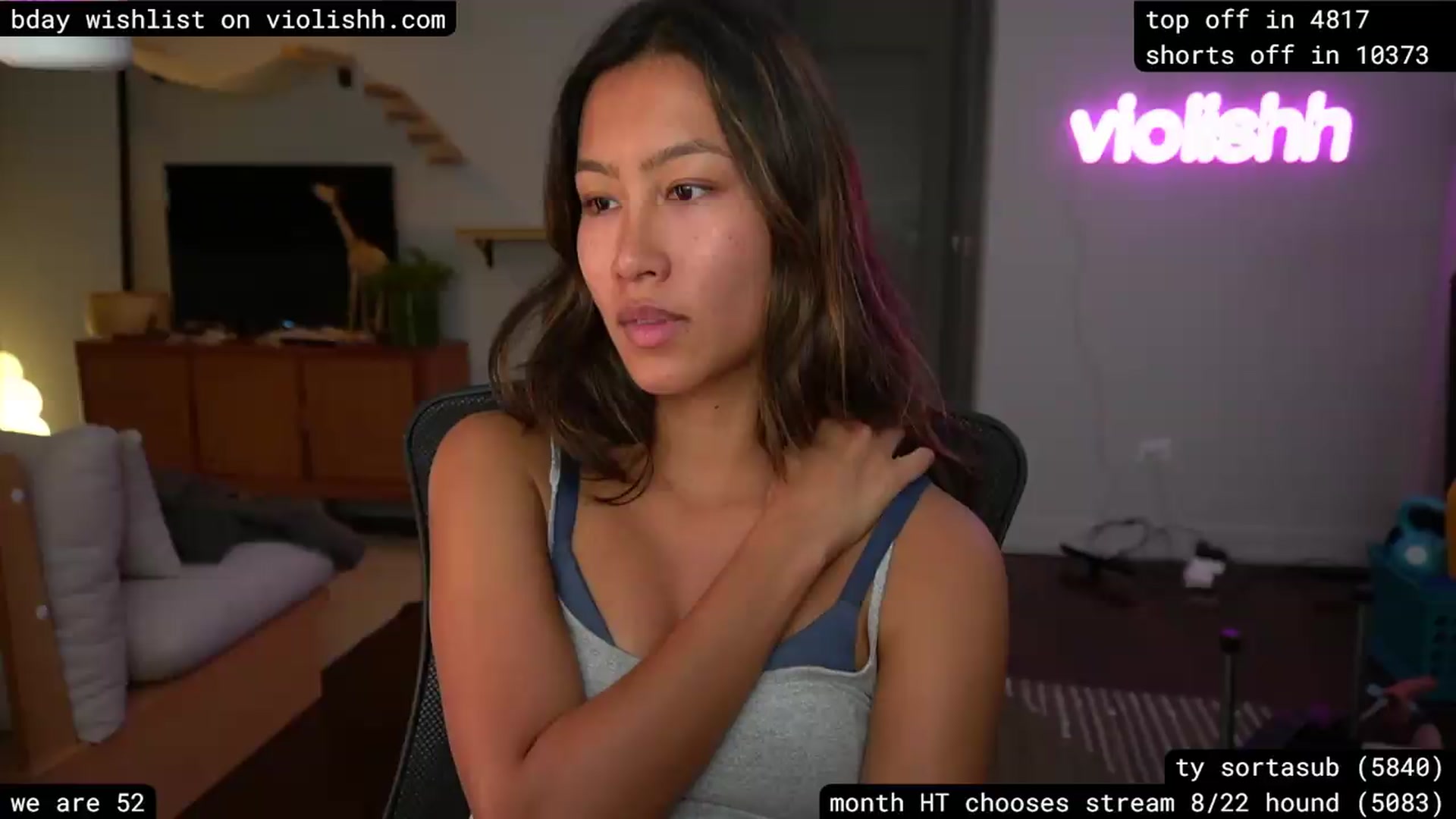 Gallery image thumbnail from violishh's myfreecams stream on, 08/16/2026, 05:44 image 5 of 20