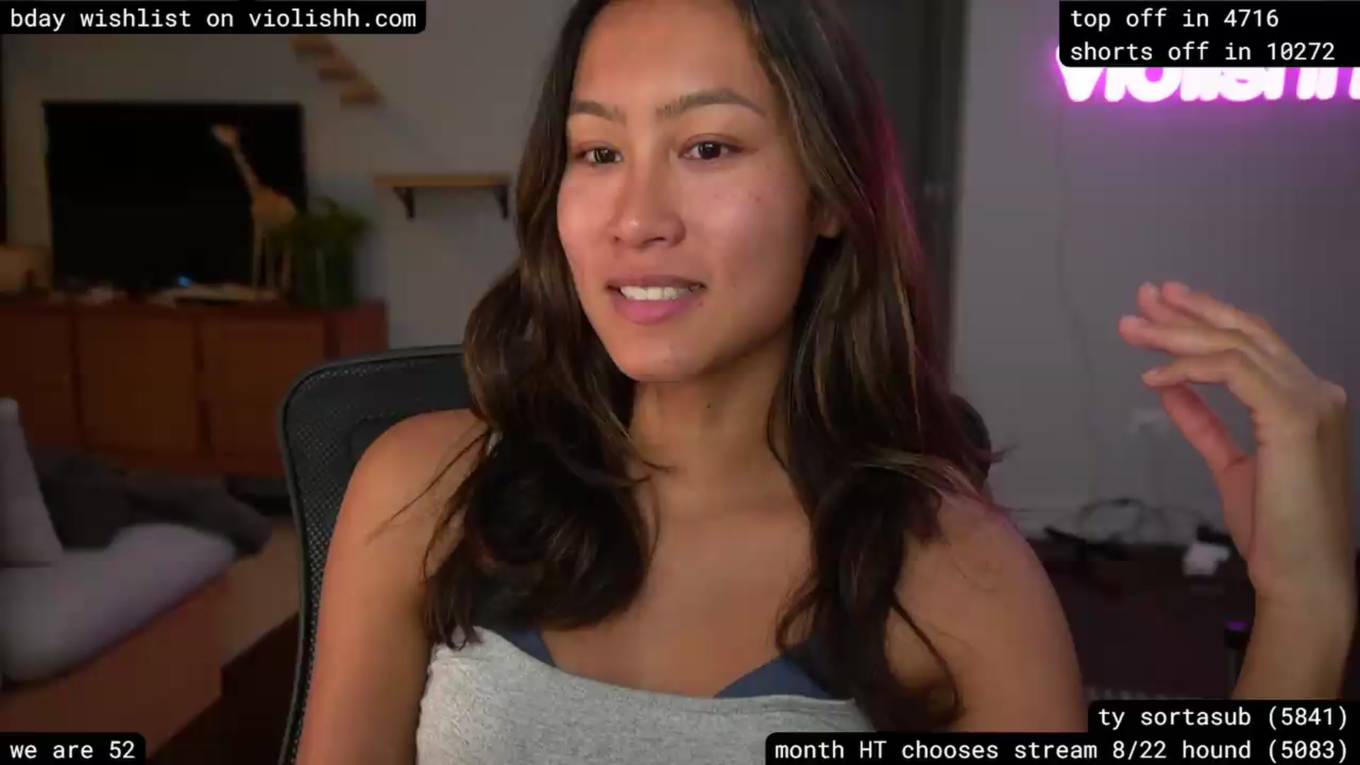 Gallery image thumbnail from violishh's myfreecams stream on, 08/16/2026, 05:44 image 7 of 20