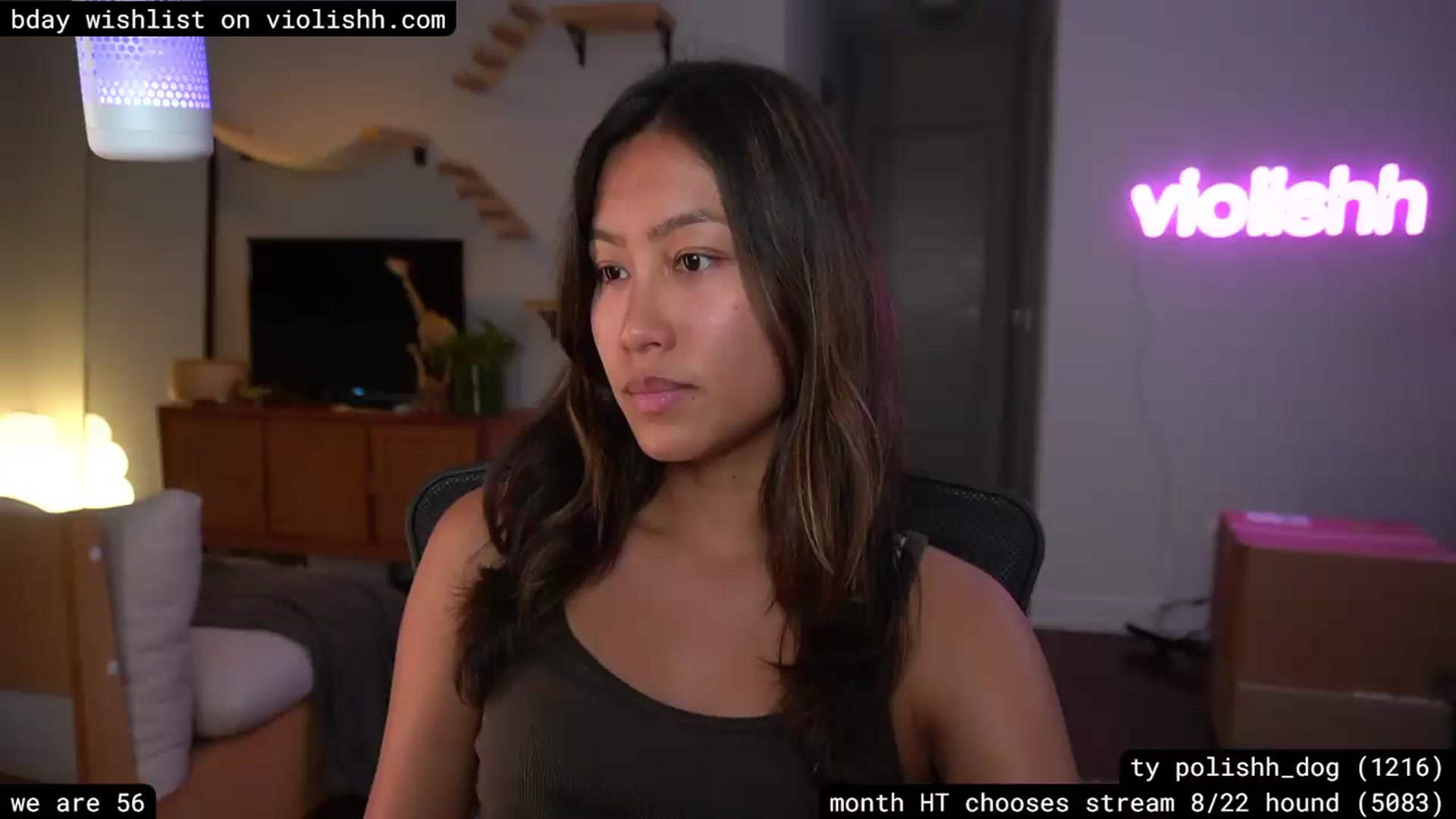 Gallery image thumbnail from violishh's myfreecams stream on, 08/17/2026, 05:03 image 13 of 20