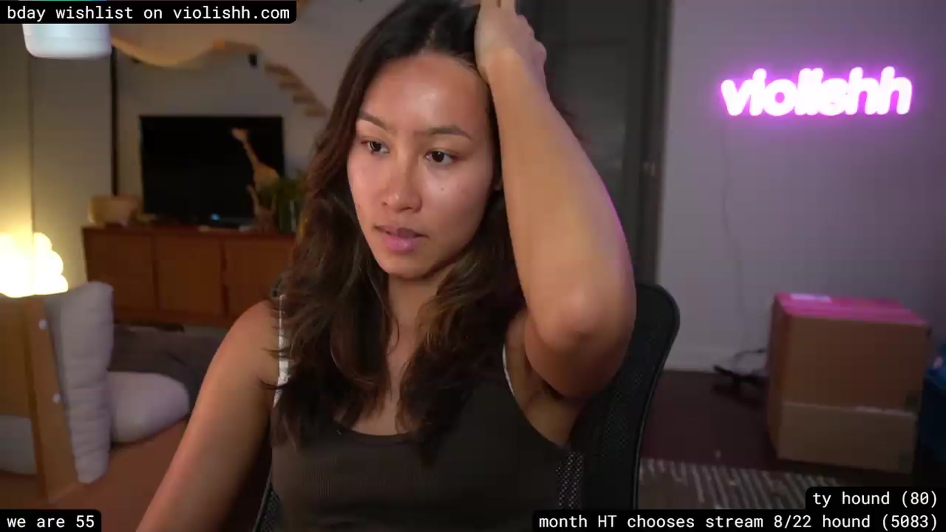 Gallery image thumbnail from violishh's myfreecams stream on, 08/17/2026, 05:03 image 7 of 20