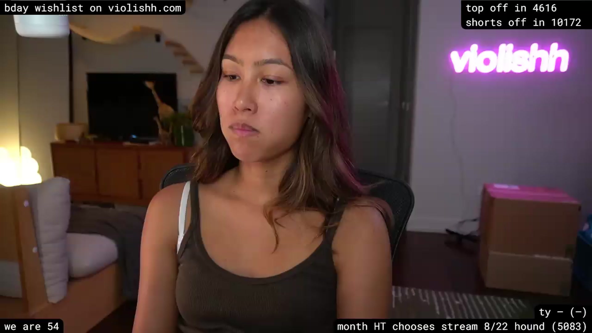 Gallery image thumbnail from violishh's myfreecams stream on, 08/17/2026, 05:03 image 1 of 20