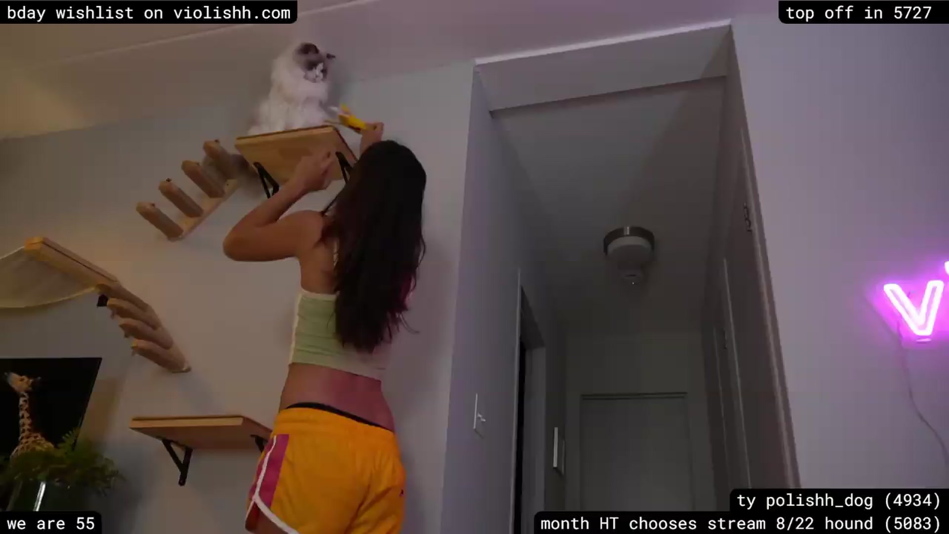 Gallery image thumbnail from violishh's myfreecams stream on, 08/18/2026, 04:20 image 10 of 20
