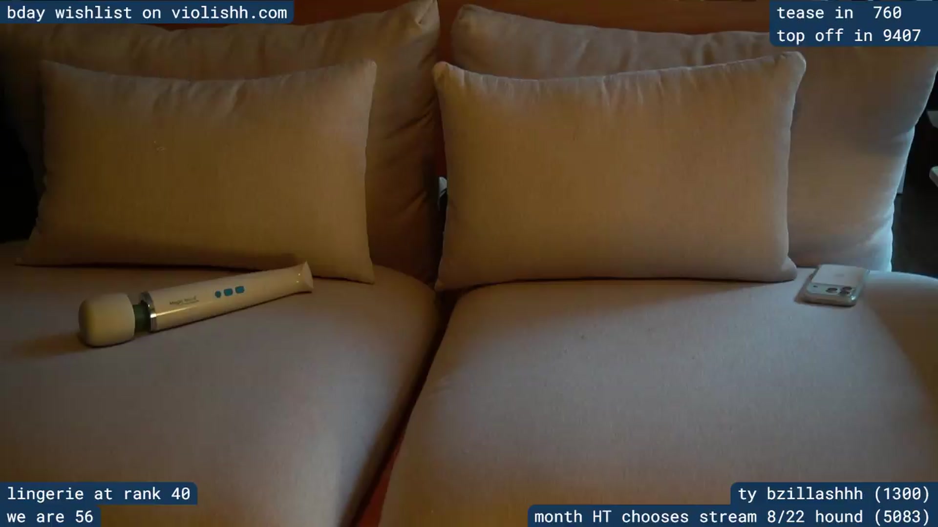 Gallery image thumbnail from violishh's myfreecams stream on, 08/19/2026, 24:24 image 1 of 20
