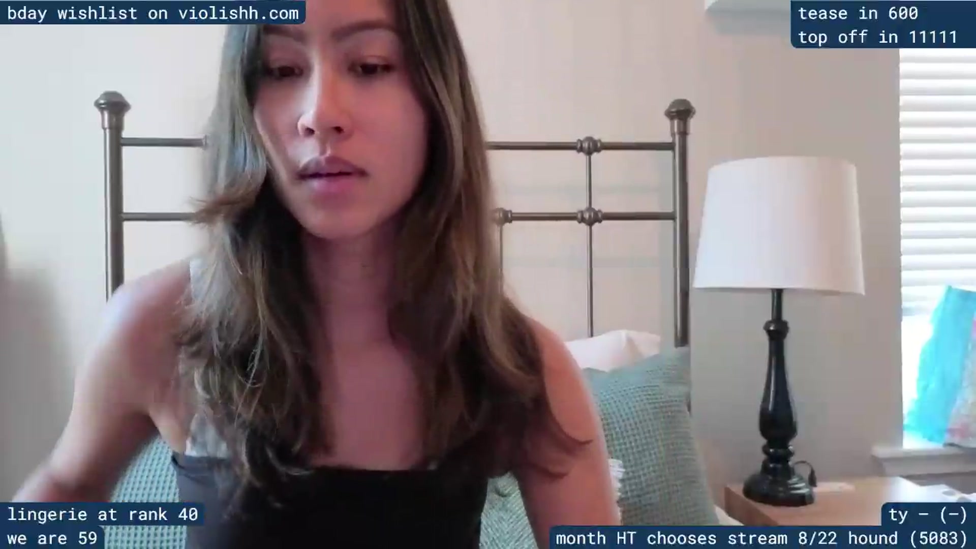 Gallery image thumbnail from violishh's myfreecams stream on, 08/19/2026, 20:04 image 9 of 20