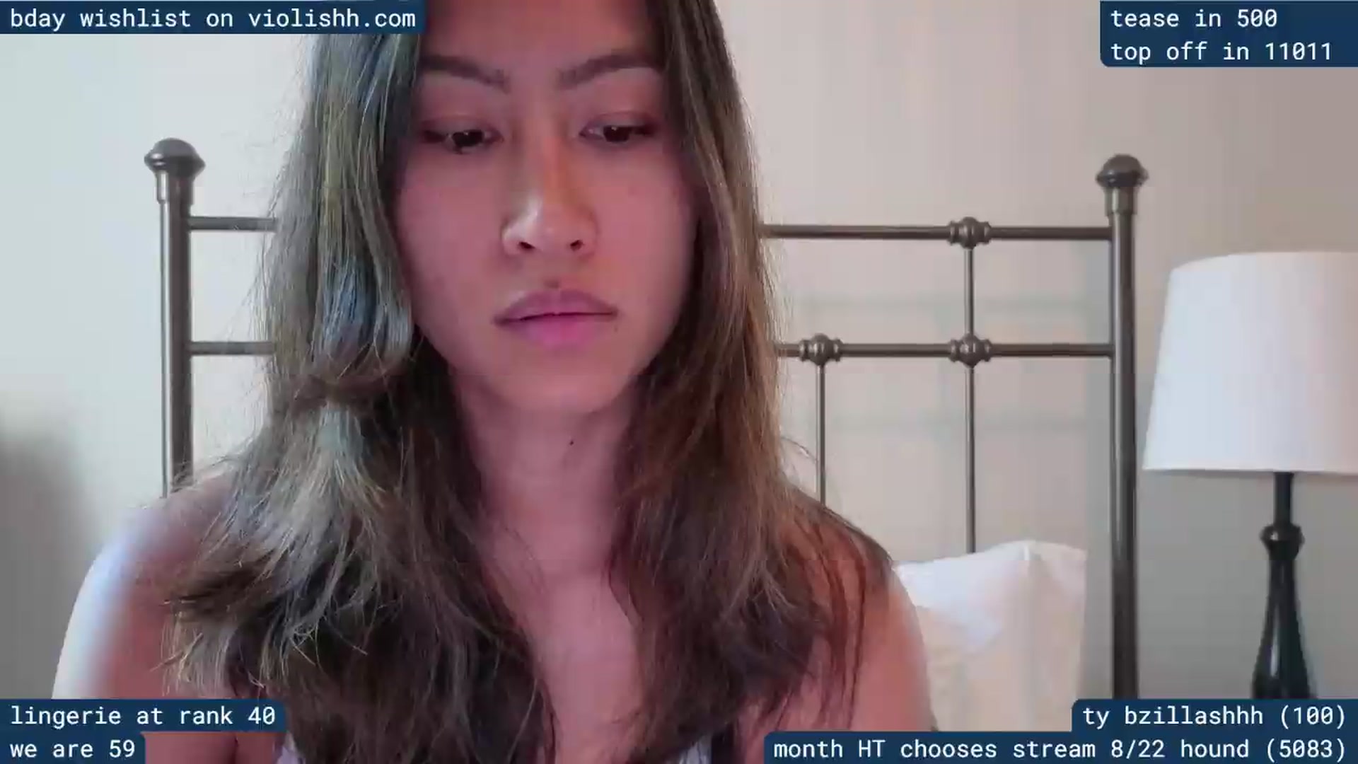 Gallery image thumbnail from violishh's myfreecams stream on, 08/19/2026, 20:04 image 14 of 20