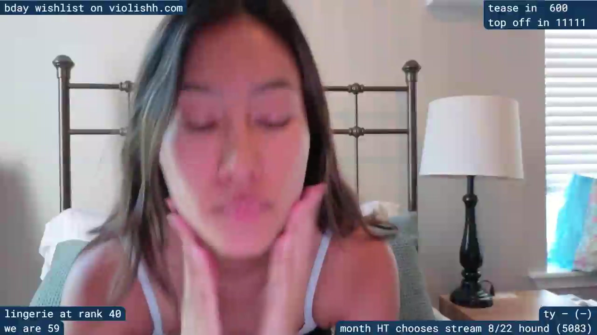 Gallery image thumbnail from violishh's myfreecams stream on, 08/19/2026, 20:04 image 4 of 20