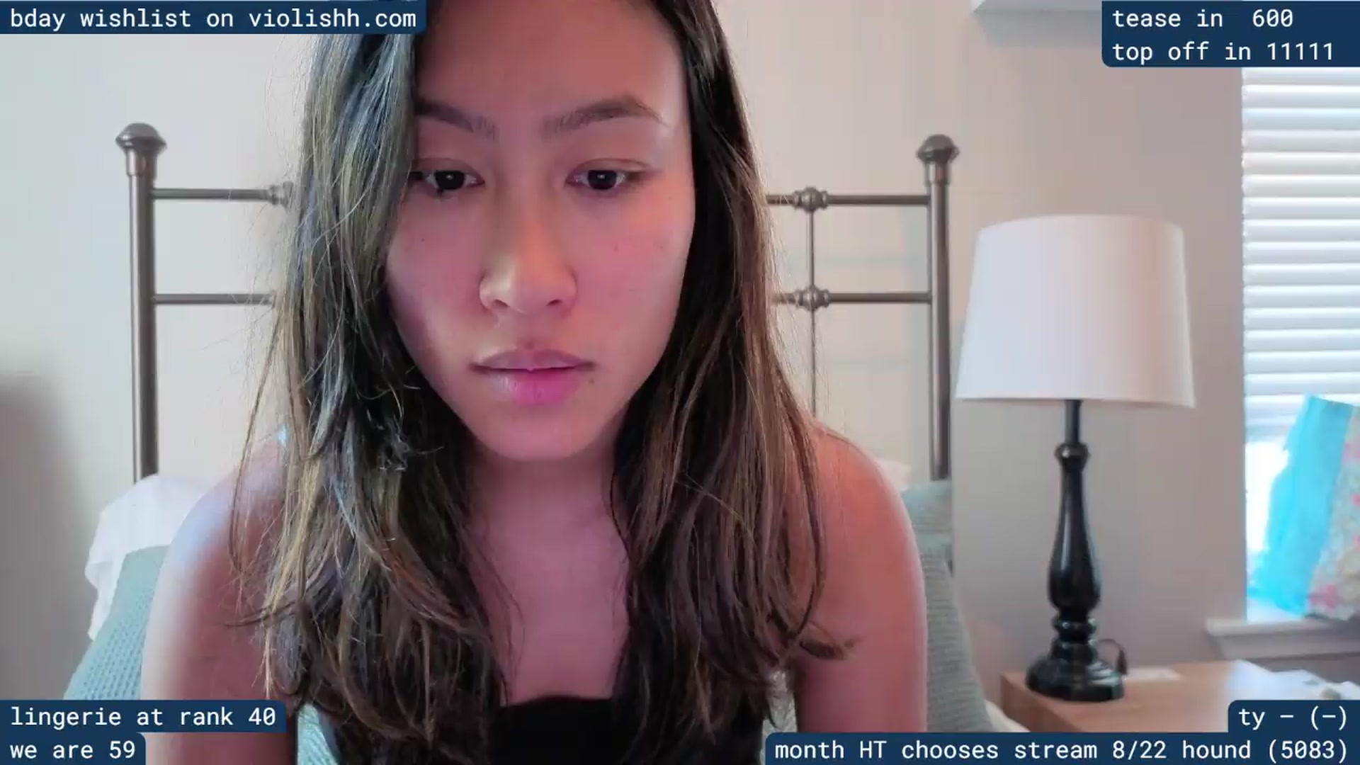 Gallery image thumbnail from violishh's myfreecams stream on, 08/19/2026, 20:04 image 3 of 20