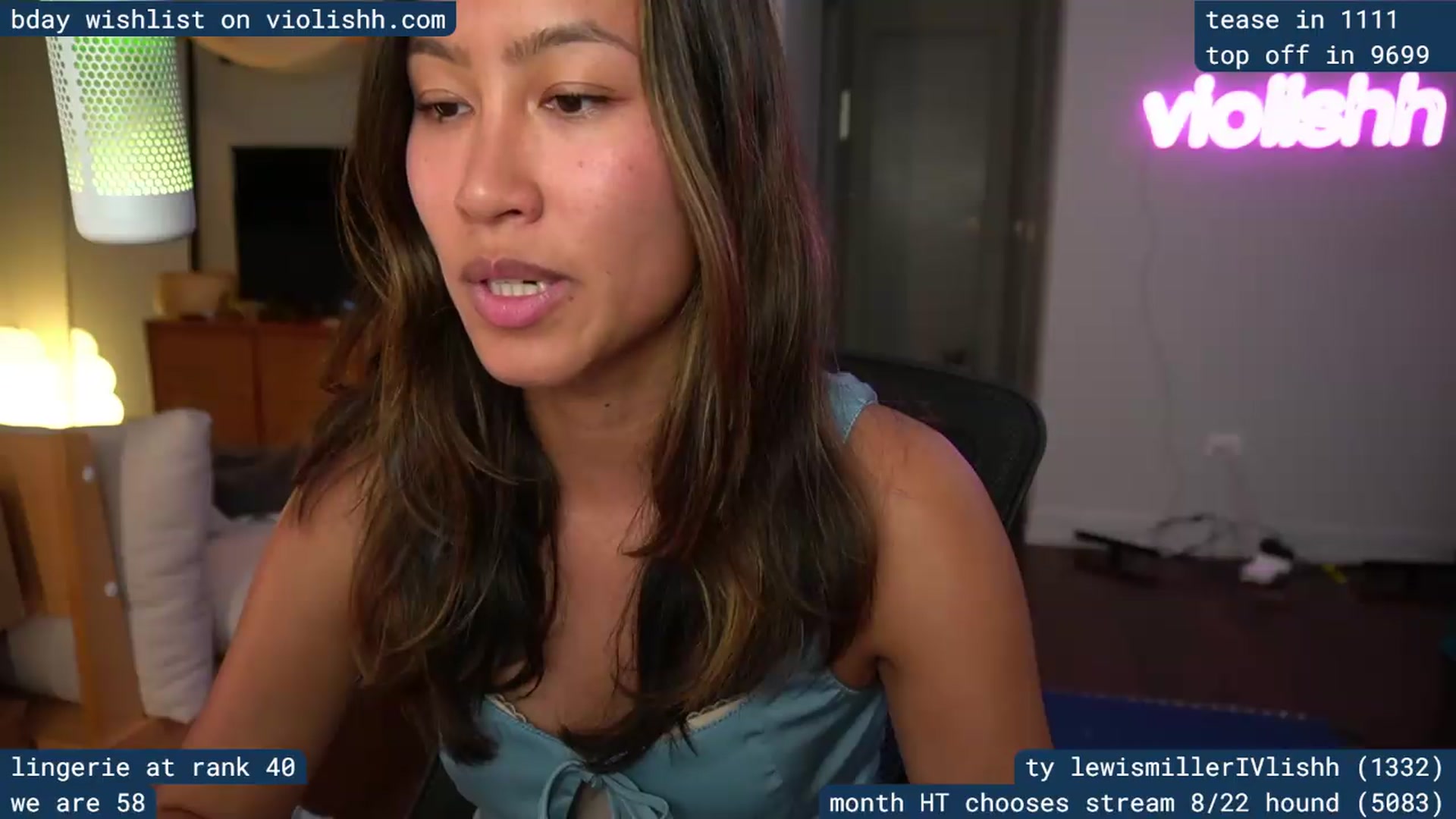 Gallery image thumbnail from violishh's myfreecams stream on, 08/20/2026, 05:49 image 10 of 20