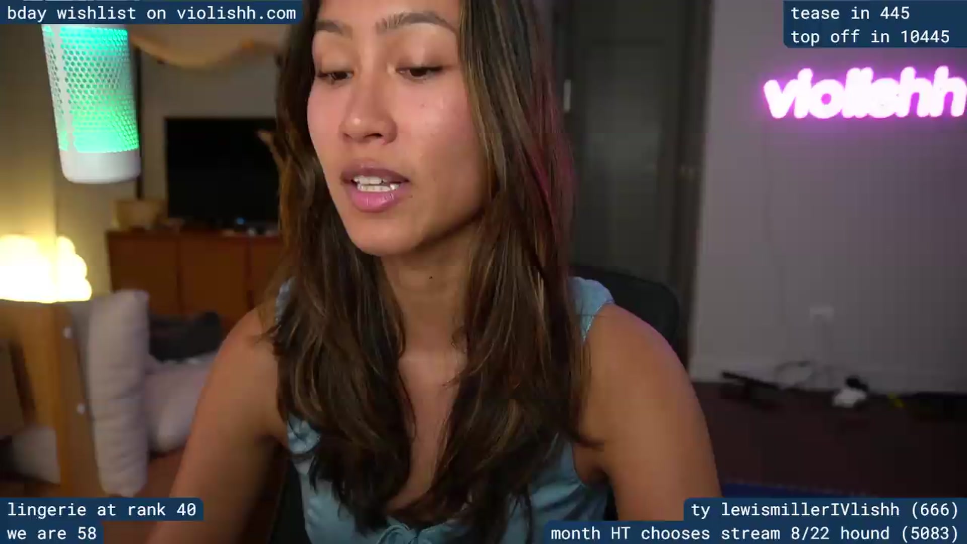 Gallery image thumbnail from violishh's myfreecams stream on, 08/20/2026, 05:49 image 5 of 20