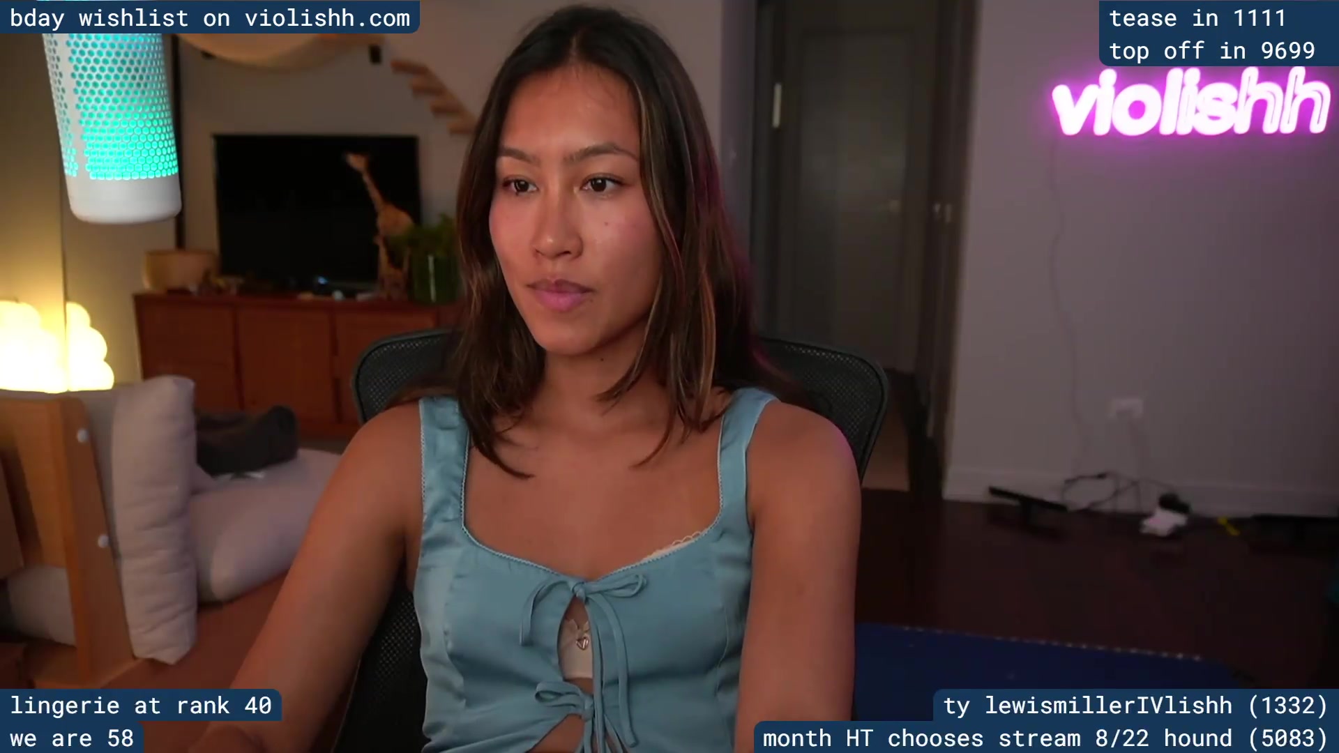 Gallery image thumbnail from violishh's myfreecams stream on, 08/20/2026, 05:49 image 14 of 20