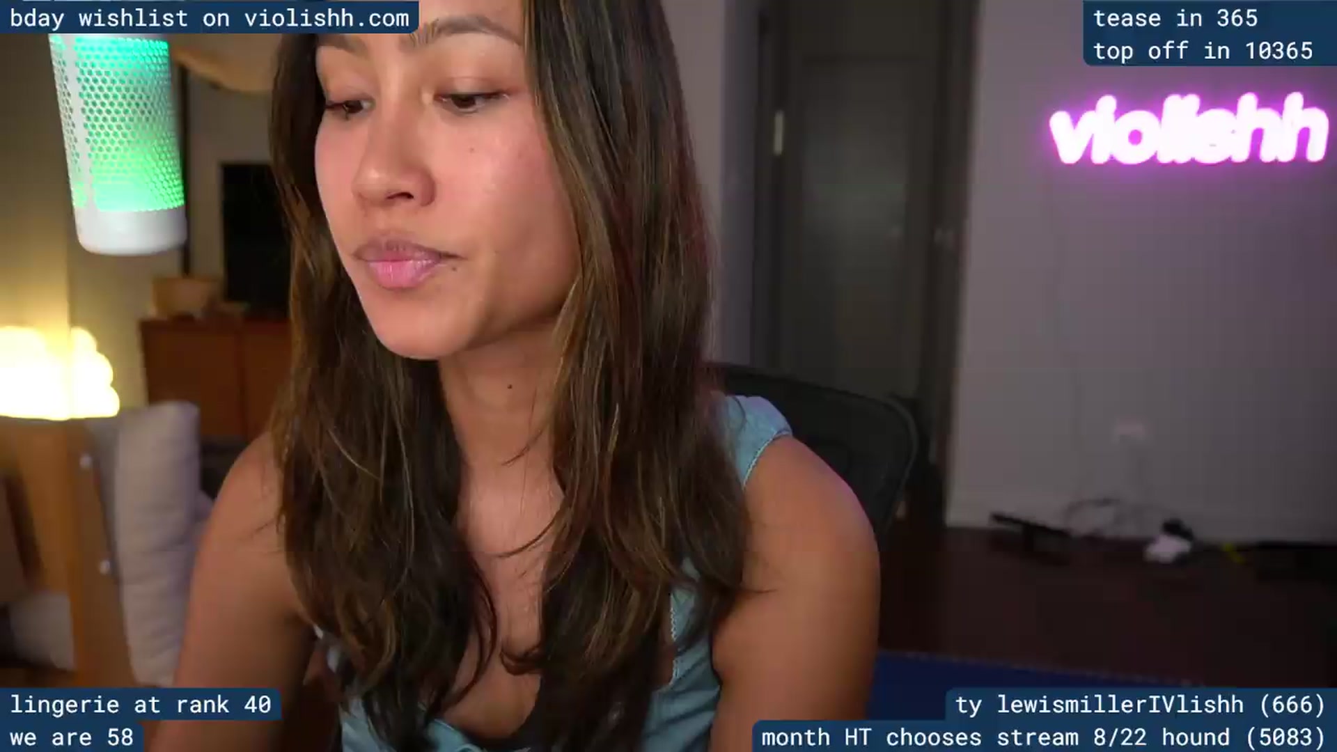 Gallery image thumbnail from violishh's myfreecams stream on, 08/20/2026, 05:49 image 7 of 20