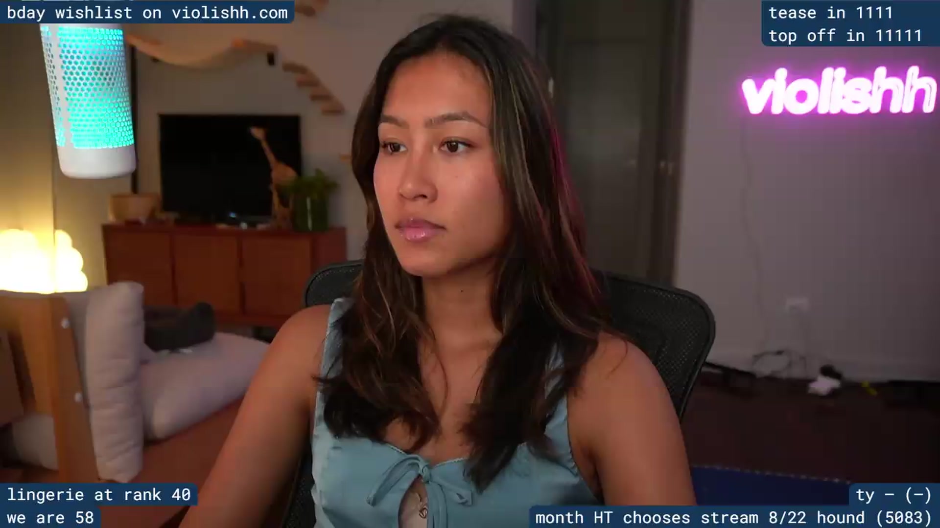 Gallery image thumbnail from violishh's myfreecams stream on, 08/20/2026, 05:49 image 3 of 20