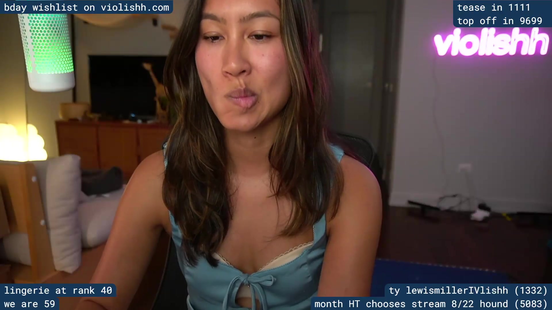 Gallery image thumbnail from violishh's myfreecams stream on, 08/20/2026, 05:49 image 16 of 20