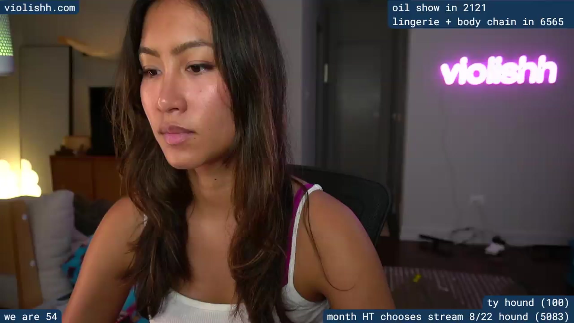 Gallery image thumbnail from violishh's myfreecams stream on, 08/22/2026, 04:37 image 5 of 20
