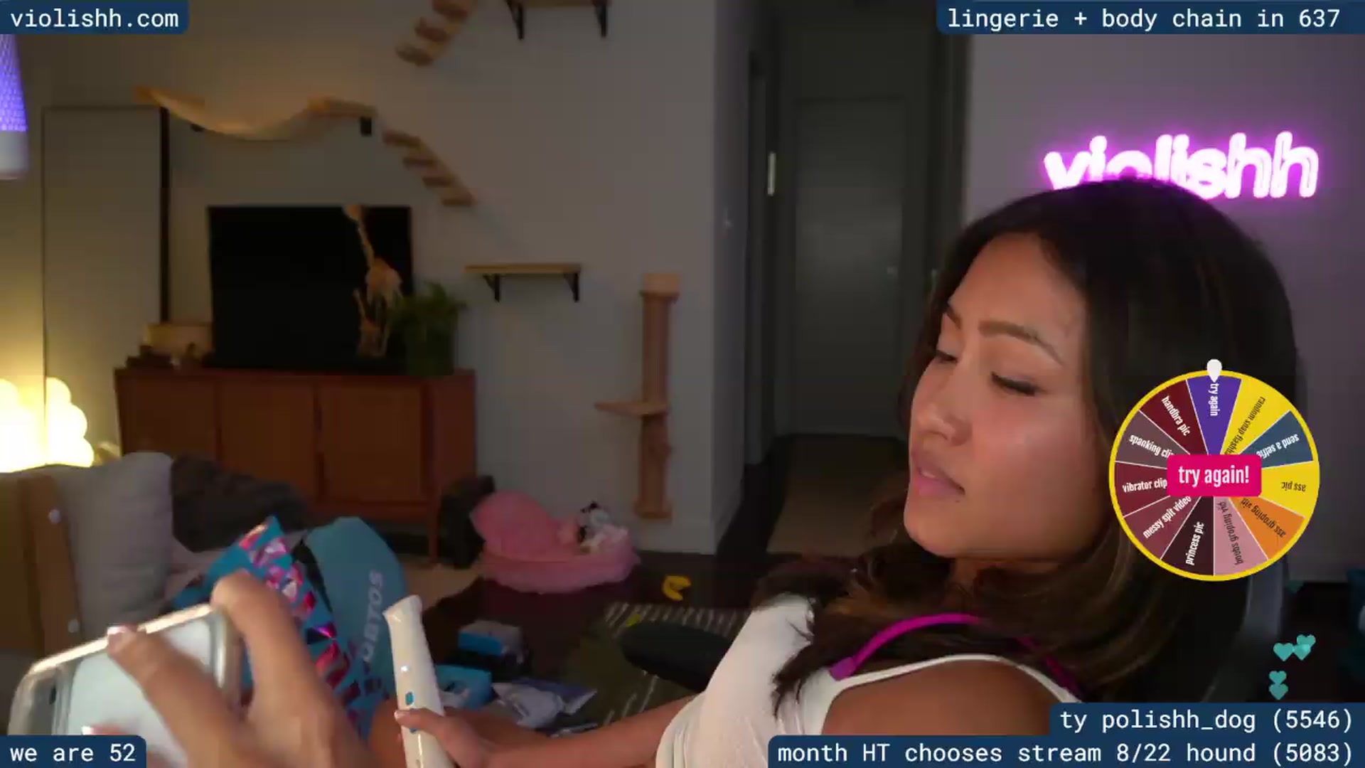 Gallery image thumbnail from violishh's myfreecams stream on, 08/22/2026, 04:37 image 15 of 20