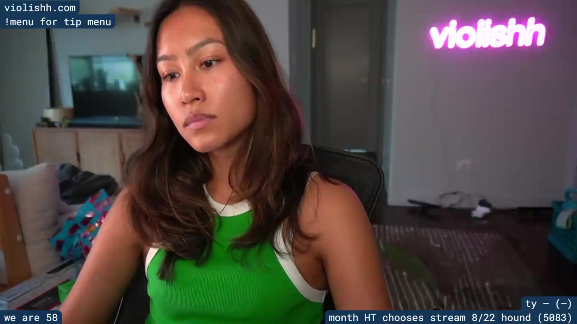 Gallery image thumbnail from violishh's myfreecams stream on, 08/22/2026, 21:21 image 6 of 20