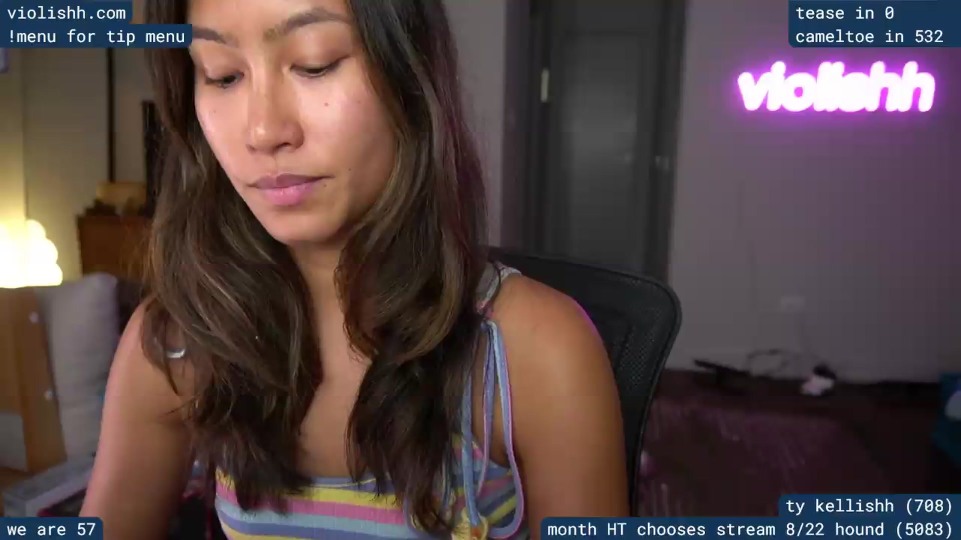 Gallery image thumbnail from violishh's myfreecams stream on, 08/23/2026, 02:27 image 8 of 20