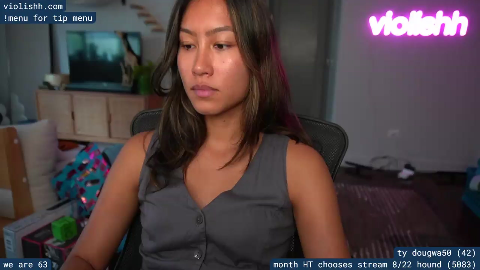 Gallery image thumbnail from violishh's myfreecams stream on, 08/24/2026, 24:01 image 7 of 20
