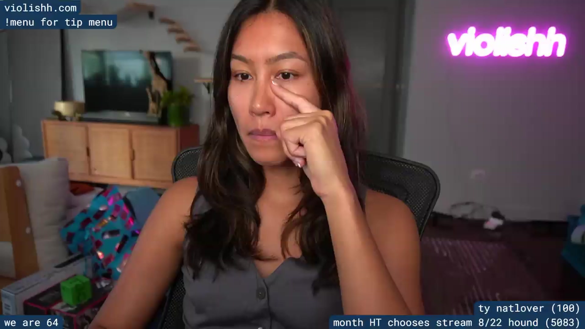 Gallery image thumbnail from violishh's myfreecams stream on, 08/24/2026, 24:01 image 16 of 20