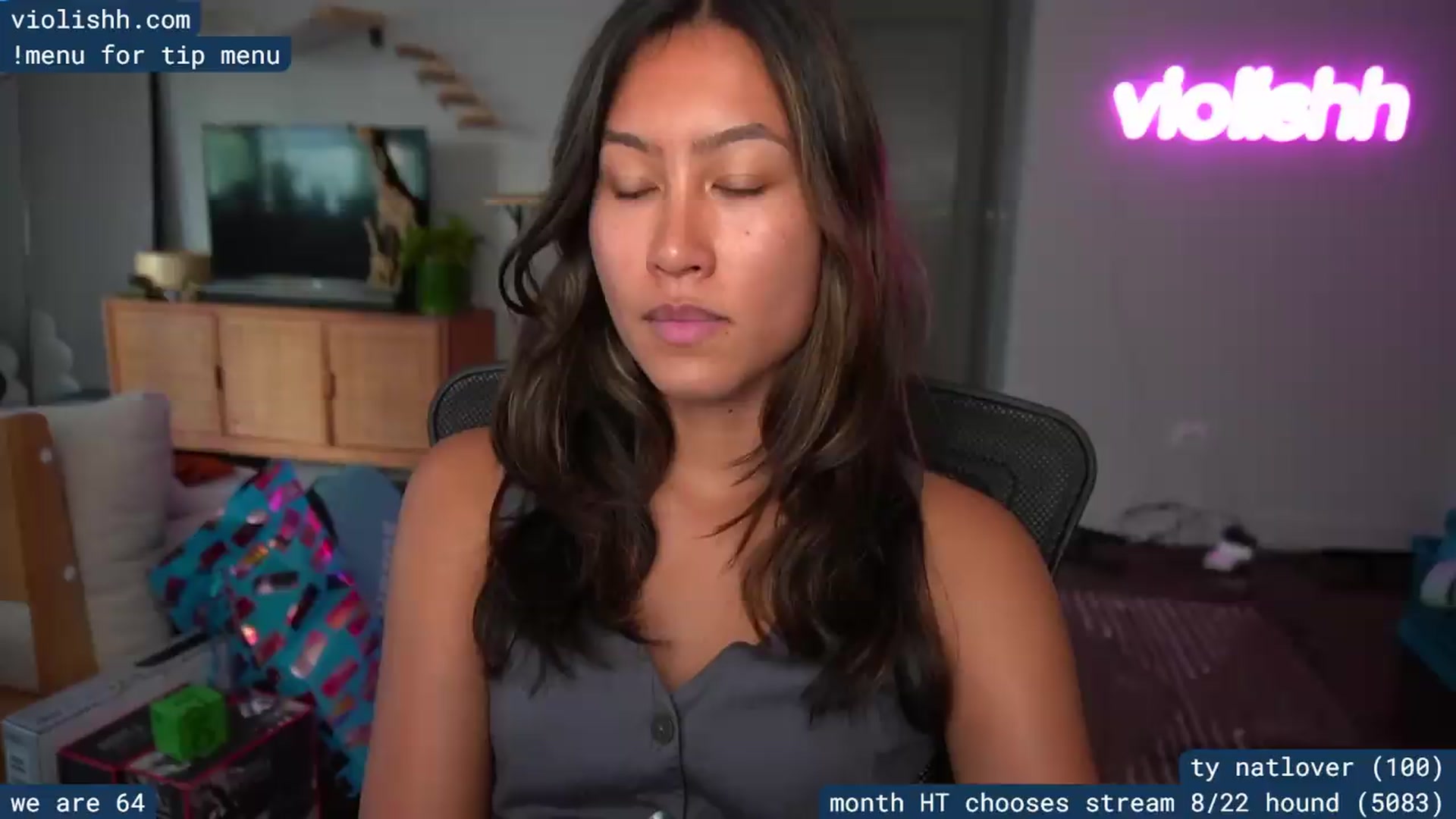 Gallery image thumbnail from violishh's myfreecams stream on, 08/24/2026, 24:01 image 15 of 20