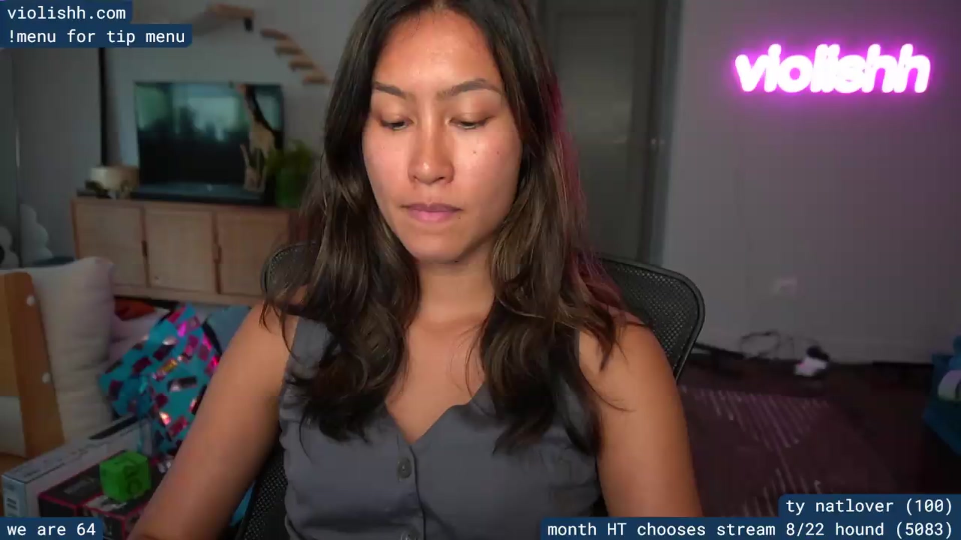 Gallery image thumbnail from violishh's myfreecams stream on, 08/24/2026, 24:01 image 19 of 20