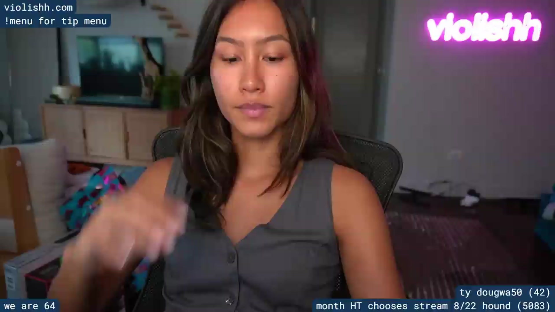 Gallery image thumbnail from violishh's myfreecams stream on, 08/24/2026, 24:01 image 9 of 20