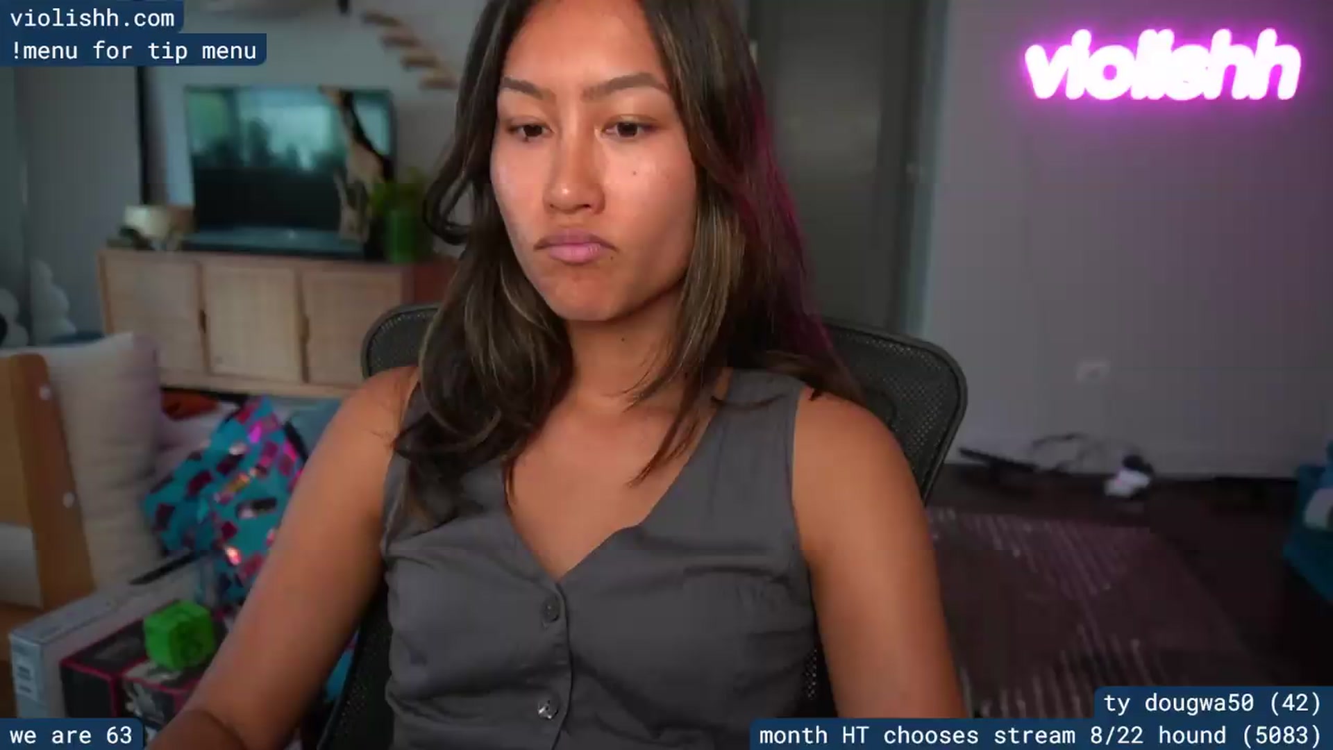 Gallery image thumbnail from violishh's myfreecams stream on, 08/24/2026, 24:01 image 6 of 20