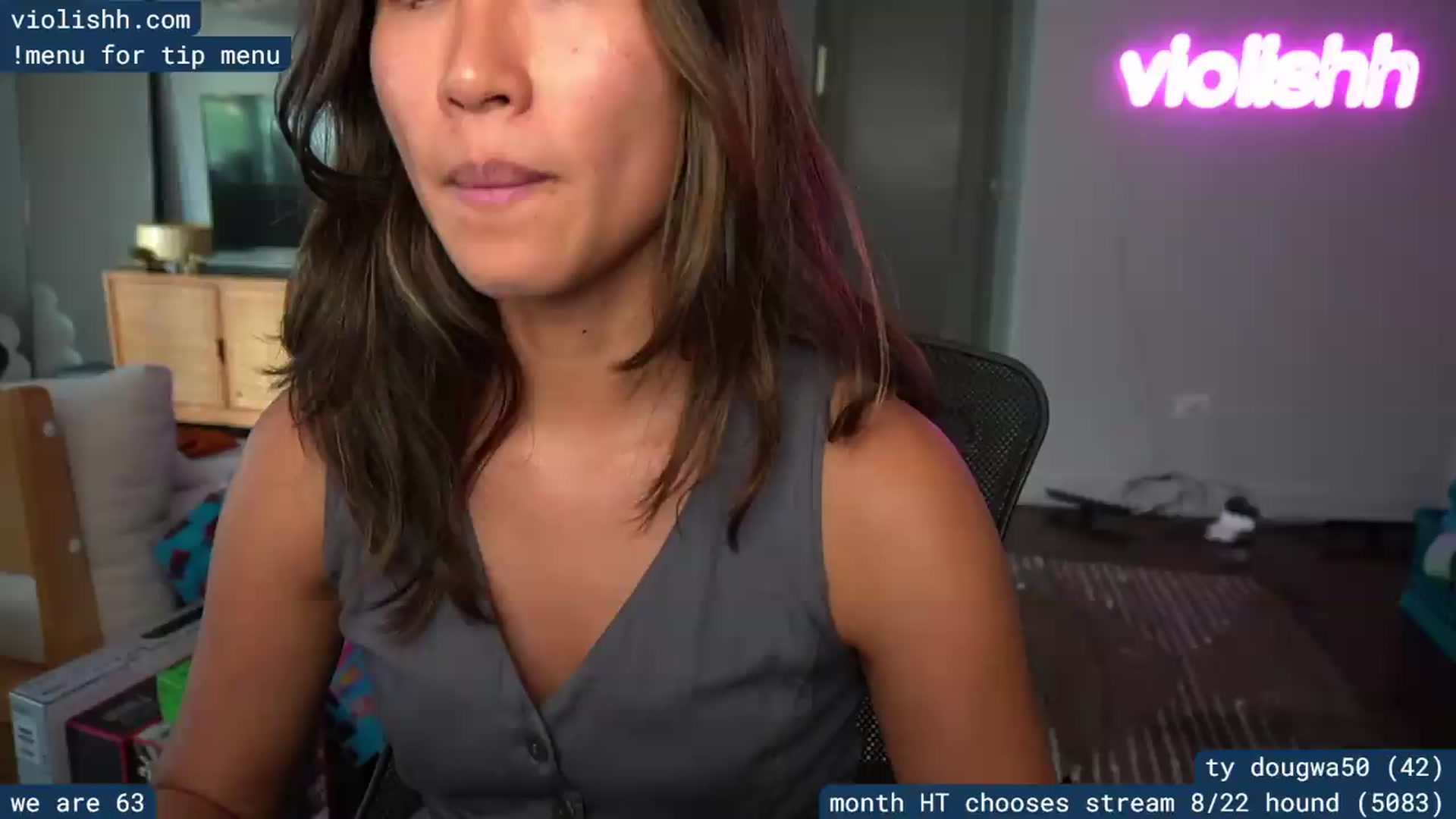 Gallery image thumbnail from violishh's myfreecams stream on, 08/24/2026, 24:01 image 5 of 20