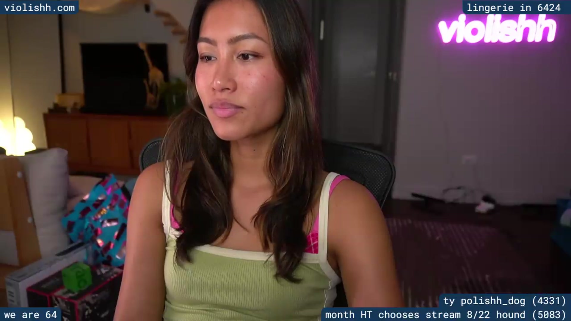 Gallery image thumbnail from violishh's myfreecams stream on, 08/24/2026, 07:10 image 16 of 20