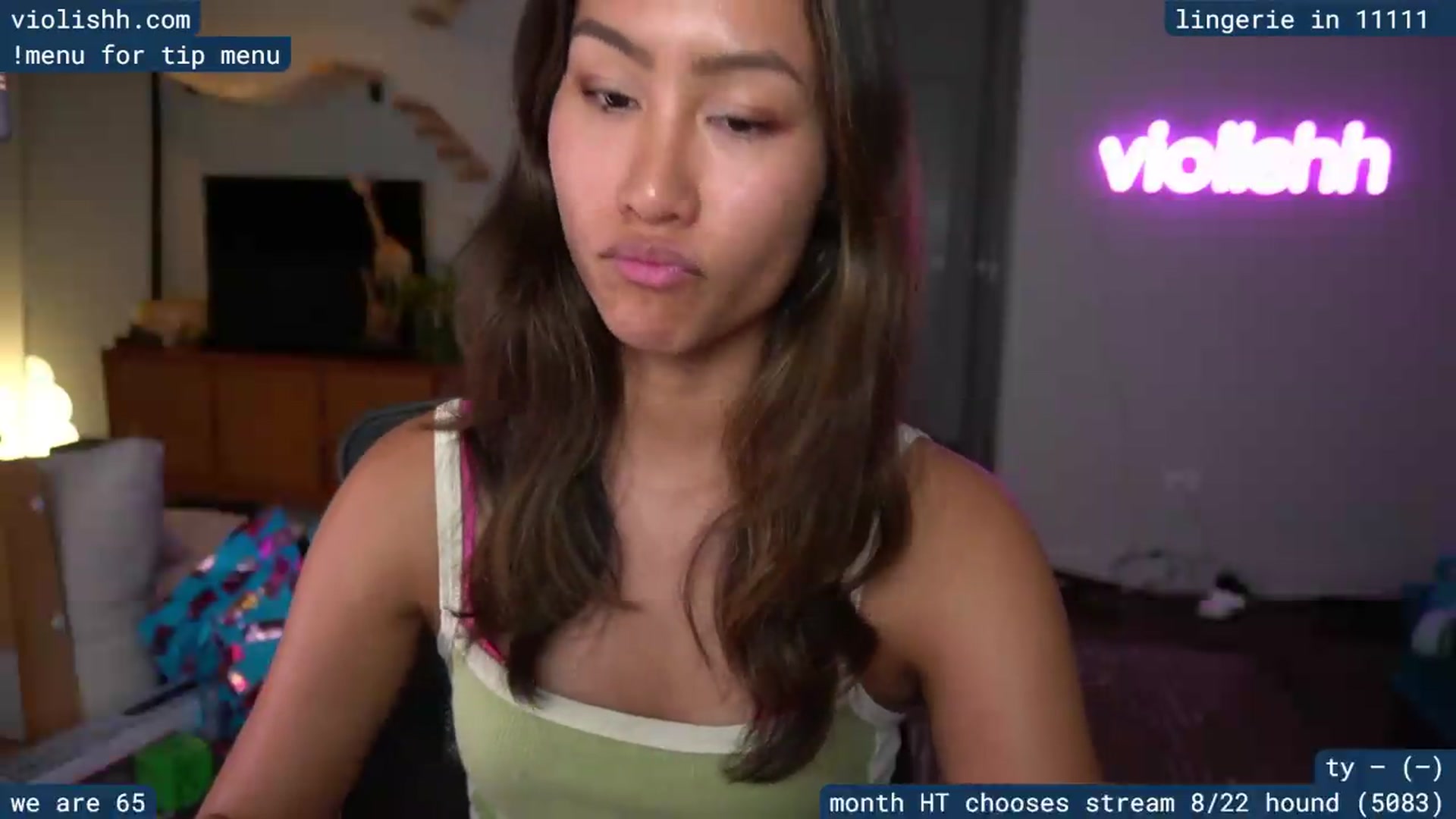 Gallery image thumbnail from violishh's myfreecams stream on, 08/24/2026, 07:10 image 5 of 20
