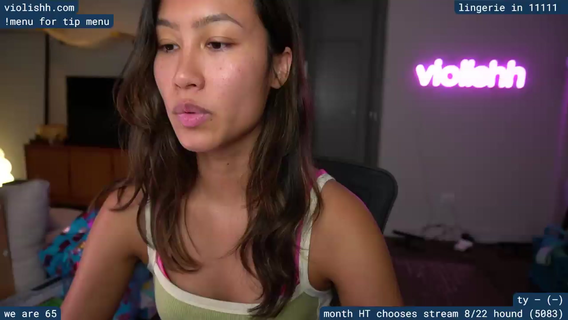 Gallery image thumbnail from violishh's myfreecams stream on, 08/24/2026, 07:10 image 1 of 20