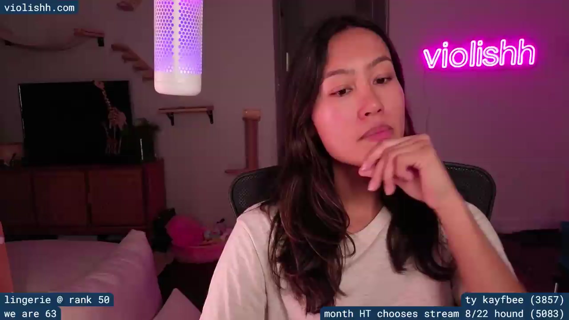 Gallery image thumbnail from violishh's myfreecams stream on, 08/25/2026, 02:11 image 4 of 20