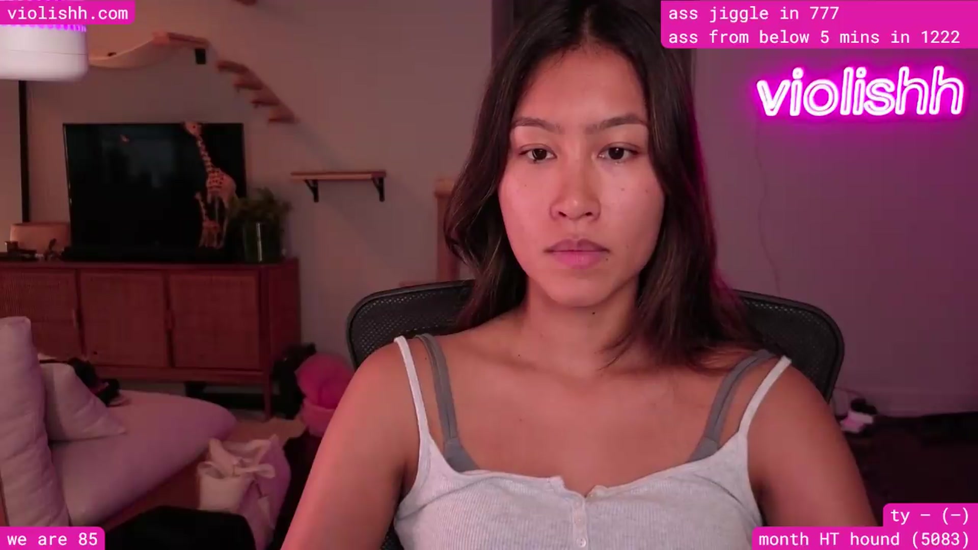 Gallery image thumbnail from violishh's myfreecams stream on, 08/31/2026, 24:10 image 8 of 20
