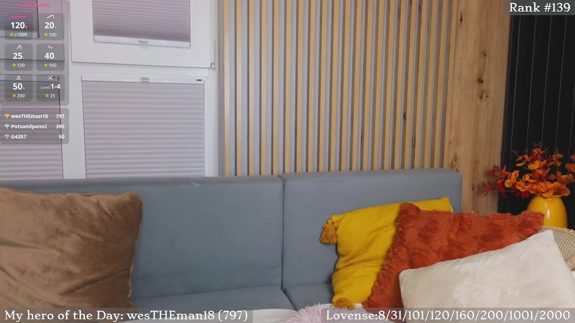 Gallery image thumbnail from wel_cum's myfreecams stream on, 11/02/2025, 20:55 image 14 of 20